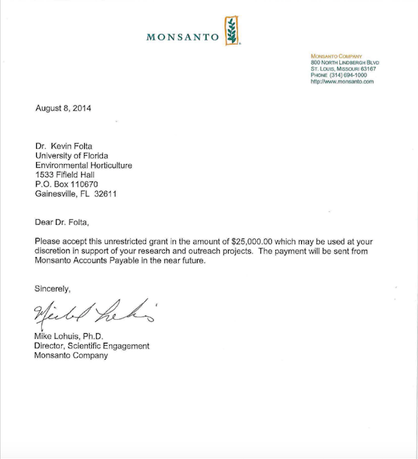 Monsanto_letter_to_Kevin_Folta_25000_unrestricted_grant_8_8_2014